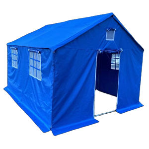 Tenda pieghevole in caso di calamità con telaio in alluminio e tessuto Oxford per il primo soccorso e gli sfollati per le fiere - Product Image 1