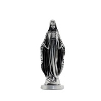 Statuette catholique créatif rétro alliage Maria voiture ornements pour la maison bureau décoration bijoux artisanat