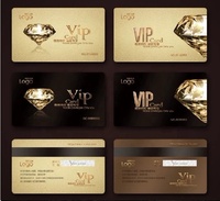Adhésion de luxe personnalisée en métal porte-cartes vip en plastique numéro sim vip pro carte gsm vip crédit vip carte de visite emballage boîte-cadeau