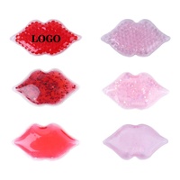 Pack de glace réutilisable pour les lèvres 2019, gel rafraîchissant avec impression de logo