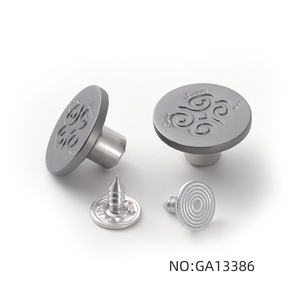 Cổ Điển 17Mm Quần Áo Nút Đinh Tán Biểu Tượng Tùy Chỉnh Di Chuyển Denim Kim Loại Tack Jeans Nút Cho Quần Jean - Product Image 4