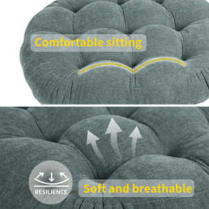 Tekliminder 50x50 acolchado interior/exterior silla cojines piso almohadas sala de estar balcón asiento cojines almohada para silla piso - Product Image 5
