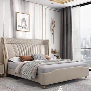 Home Bedroom Furniture Set Queen Bed Frame Double Single king Size Letto <strong>Camas</strong> Matrimonial Muebles <strong>De</strong> Dormitorio Up-holstered - Product Image 4