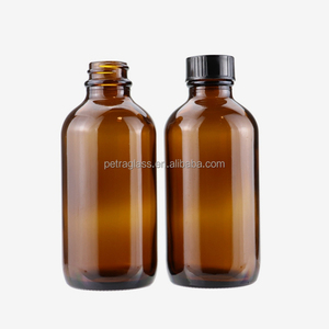Flacone in Vetro Trasparente Blu per Cosmetici, Vuoto, 15ml 30ml 60ml 120ml 240ml 480ml 1000ml, con Tappo in Bakelite - Product Image 4