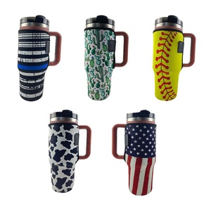 Manicotto in Neoprene Riutilizzabile per Tazza da Caffè Freddo, 32oz, Mantiene le Bevande Fredde e le Mani Asciutte - Product Image 5