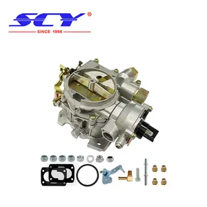 Carburetor suitable for Mercruiser 3.0L/2.5L 4 CYL Engines Electric Choke with Jets Long Linkage and Gaskets nut 3310864940A01