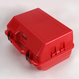 New <strong>Red</strong> Plastic Hard Case for Surveying <strong>Instrument</strong> TS02,TS06,TS09 Total Station - Product Image 6