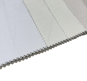 Tela de cortina con diseño de forma de diente de sierra grande de dos lados, tela de cortina para ventana de bloqueo de sala de estar de Hotel, tela FR disponible - Product Image 1