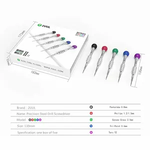 2UUL SD92 nouvelle Version 5 pièces/ensemble industriel haute précision téléphone démontage boulon pilote Kit Phillips tournevis pour téléphone mobile - Product Image 2