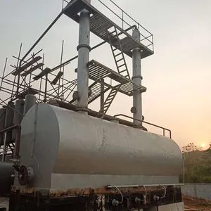 Used Car Oil Distillation Refinery Machine/ Waste Engine Oil Recycling Distillation Plant