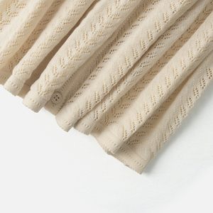 <span class=keywords><strong>Cardigan</strong></span> en <span class=keywords><strong>tricot</strong></span> nylon/coton pour <span class=keywords><strong>femme</strong></span>, anti-rides, protection solaire, climatisé, style petite fragrance, design français, idéal pour l'automne - Product Image 5