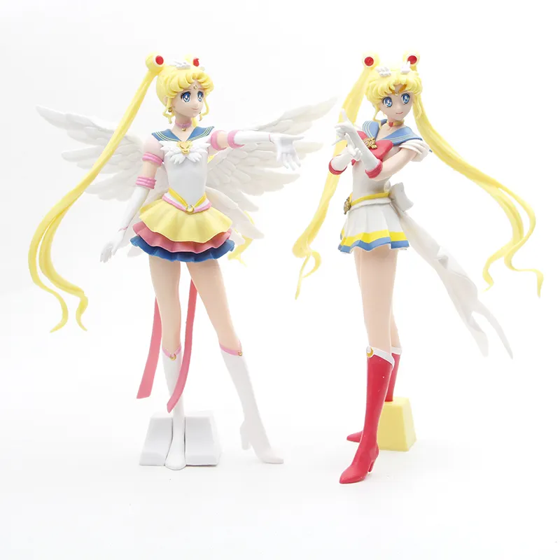 Sailor Moon Anime figürü çocuk için ev oyun dekorasyon sevimli hediye çocuk için oyuncak figürü kız Usagi Tsukino