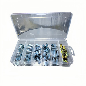 Kit de 100 écrous à rivets M6 pour clips de fixation de pare-chocs de voiture, plaque d'immatriculation, métal, fer, General Motors - Product Image 4