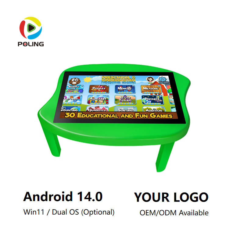 Modern Touchscreen Desk with Built in
