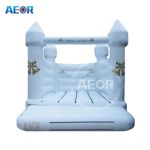 Prezzi di fabbrica di Aria Piccolo Salto Che Rimbalza Castelli Del Partito Bianco Casa di Rimbalzo Per La Cerimonia Nuziale - Product Image 2