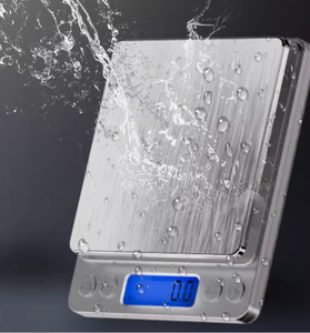Échelle électronique de nourriture de cuisine d'acier inoxydable, petite <span class=keywords><strong>balance</strong></span> électronique de ménage. - Product Image 1