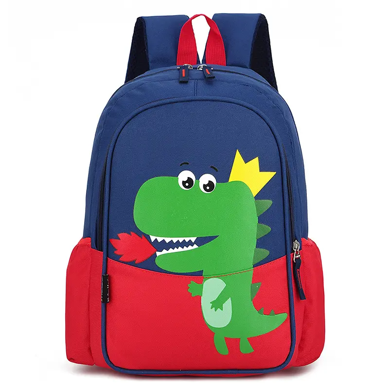 Wholesale Cute Forest Animal Dinosaur Backpack Kids Schoolbags Cartoon Breathable Light Backpack For Kids School Bag