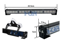 Flash de sincronización de dos luces con un controlador ATV SUV, remolque de recuperación de camión, montaje interior con ventosa, luz estroboscópica led para tablero