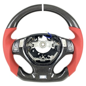 Volante de Fibra de Carbono Real a <span class=keywords><strong>Precio</strong></span> de <span class=keywords><strong>F</strong></span>ábrica para <span class=keywords><strong>Lexus</strong></span> <span class=keywords><strong>RX</strong></span> ES RCF NX CT200 <span class=keywords><strong>350</strong></span> GS, Volante Deportivo con Base Plana - Product Image 4