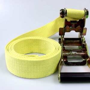 สายรัดรอกเก็ตพร้อมหูเกี่ยวแบบอลูมิเนียม รับน้ำหนักได้ 16500 ปอนด์ สายรัดแข็งแรง ทนความร้อนสูง สำหรับรถบรรทุกและขนส่งสินค้า - Product Image 3