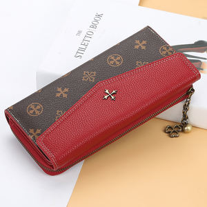 Вместительный женский клатч Baellerry для смартфона, женский простой кошелек на молнии, длинный стильный роскошный брендовый бумажник - Product Image 2