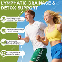 Compléments OEM de drainage lymphatique pour adultes – Gommes sans sucre avec échinacée pour le soutien immunitaire et la santé digestive – Antioxydant quotidien