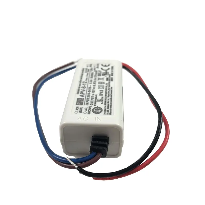 APV-8-12 DALI dimming led power supply for led strips dali led driver 12v ac smart dimmable 8w