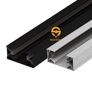 블랙 화이트 현대 LED 트랙 라이트 레일 상업용 2/3/4 와이어 조명 스트립 몰 응용 프로그램 알루미늄 바디 액세서리 - Product Image 6