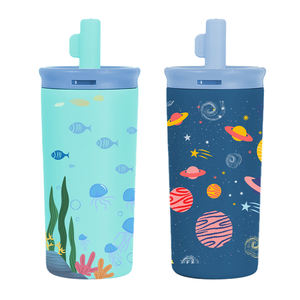 <span class=keywords><strong>Mug</strong></span> <span class=keywords><strong>isotherme</strong></span> en acier inoxydable pour enfants, <span class=keywords><strong>personnalisé</strong></span>, 300 ml et 450 ml, anti-fuite, pour boissons froides et chaudes, cadeau d'entreprise - Product Image 1