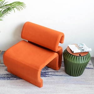 เก้าอี้โซฟาพับได้แบบสบายๆแบบนอร์ดิกที่ทันสมัยและเรียบง่ายสำหรับห้องนั่งเล่นเก้าอี้โซฟาโฟม - Product Image 2