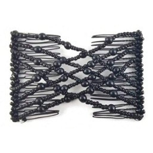 Peigne <span class=keywords><strong>magique</strong></span> extensible réglable pour femmes, <span class=keywords><strong>pince</strong></span> à cheveux élastique sans pli, accessoires vintage pour <span class=keywords><strong>chignon</strong></span>, double <span class=keywords><strong>pince</strong></span> à cheveux - Product Image 6
