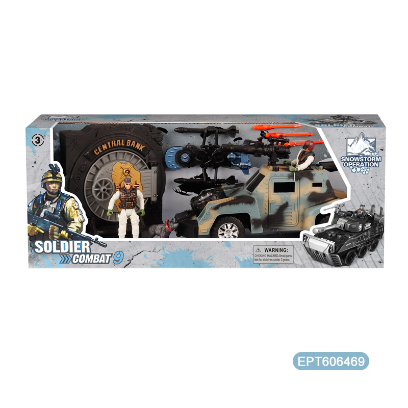 Action Figures Soldier Force Toys - Military Play Sets