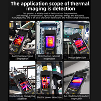 SH9 High-resolution Thermal Imager 320x428 Pixels <60mk Sensitivity Adjustable Emissivity + 20000 Word Multimeter Touch Screen