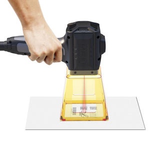 MAX 섬유 휴대용 레이저 마킹 기계 100*100mm 렌즈 새로운 조건 클래스 <span class=keywords><strong>4</strong></span> 배터리 지원 DXF PLT BMP 그래픽 형식 - Product Image 2