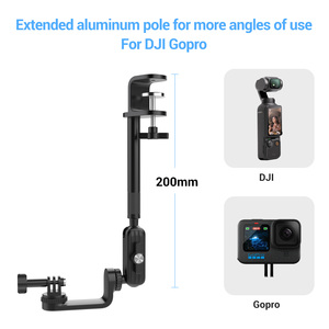 Support de téléphone de voiture pare-soleil, installation facile, réglable à 360°, résistant à la chaleur, anti-corrosion, en alliage d'aluminium, fixation par clip, sécurisé, stable, mural - Product Image 2