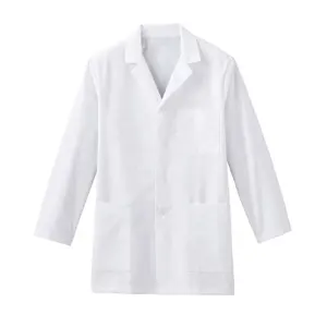 Venta al por mayor, superventas, bata de laboratorio, uniforme médico de hospital, ropa de trabajo farmacéutica, bata de laboratorio