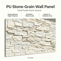 Panneau de pierre architecturale en polyuréthane, imitation granit, revêtement intérieur/extérieur, salle de bain, décoratif, léger, imperméable