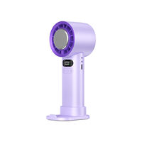 Nouveau modèle de ventilateur portable sans lame, mini ventilateur électrique rechargeable à turbine pliable