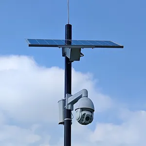 CCTV 카메라 용 고품질 모노 태양 전지판 80W 30Ah LifePO4 배터리 DC12V 태양 에너지 시스템