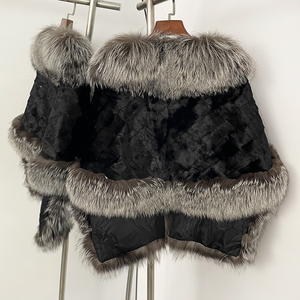 OFTBUY nuovi vestiti caldi ispessiti invernali cappotto in pelliccia <span class=keywords><strong>di</strong></span> <span class=keywords><strong>visone</strong></span> naturale da donna capospalla senza maniche con vera pelliccia <span class=keywords><strong>di</strong></span> volpe - Product Image 6
