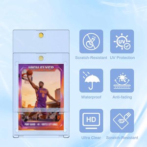 กล่องใส่การ์ดสะสมแบบแม่เหล็ก NOVISON Custom One-Touch สำหรับกีฬาหลายประเภท (เบสบอล ฮอกกี้) วัสดุใสพิเศษ โลโก้และขนาดสามารถกำหนดเองได้ - Product Image 5