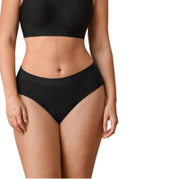 Nueva Llegada, Panties de Nylon Estampados de Cintura Alta y Corte Bajo, Cómodos y Sexys para Mujer, Secado Rápido, Ecológicos, Hechos en Bangladesh