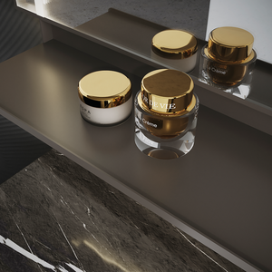 Meuble-lavabo flottant contemporain avec étagère intégrée et éclairage, meuble-lavabo de salle de bain moderne avec solution de rangement dissimulée - Product Image 6