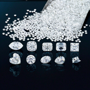 Moissanite Synthétique Blanche 3*5mm Taille Émeraude Baguettes VVS Pierre Précieuse en Vrac Effet de Couleur/Feu Certifiée par un Certificat Tier pour la Bijouterie - Product Image 3