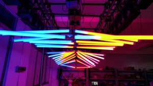Tube à pixels RGB pour contrôle DMX512 à 360 degrés, blanc chaud pour plafond, boîte <span class=keywords><strong>de</strong></span> nuit, bar, hôtel, décoration <span class=keywords><strong>de</strong></span> spectacle - Product Image 2
