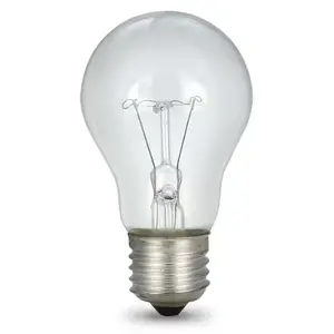 Bombillas incandescentes transparentes A60 A55 40W 60W 75W 100W E27 B22, fabricantes de lámparas, focos de luces, bombillas incandescentes