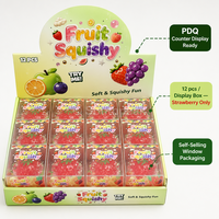 Southpeak Toy Vaseline Jelly Strawberry Squishy Slow Rising Fidget Toy Stress Relief CE EN71 Window Box Squishy Factory OEM WS