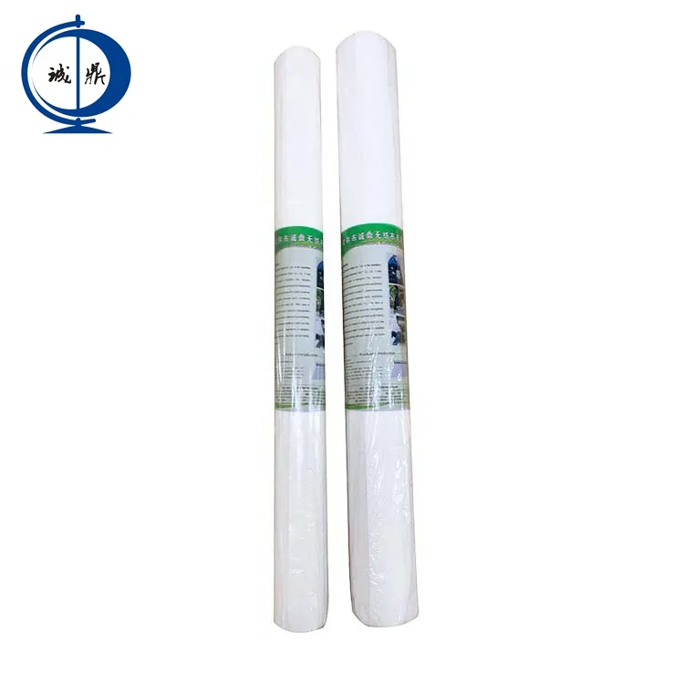 Agulha de feltro com pintura adesiva branca, proteção para escada, tapete de tecido não-tecido antiderrapante
