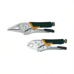 Mini Self Locking <b>Pliers</b> <b>Set</b> Of 2 With Adjustable Jaw For Precision Work - Product Image 3