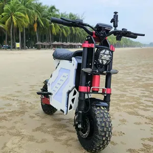 Scooter elétrico super rápido para adultos, bicicleta off road com suspensão dupla, 72V 10000W 14 polegadas, 120 km, com display LED